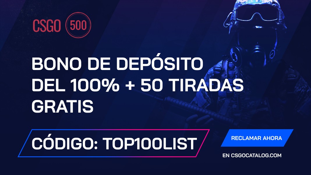 csgo500 código promocional