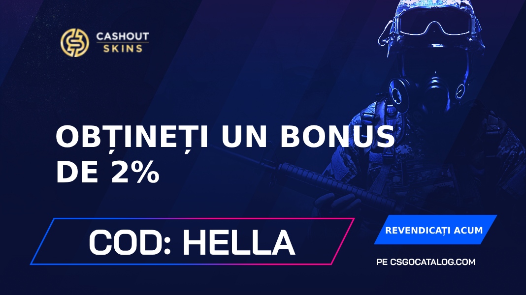 Codurile promoționale Cashoutskins cu recenzie completă în Septembrie 2026