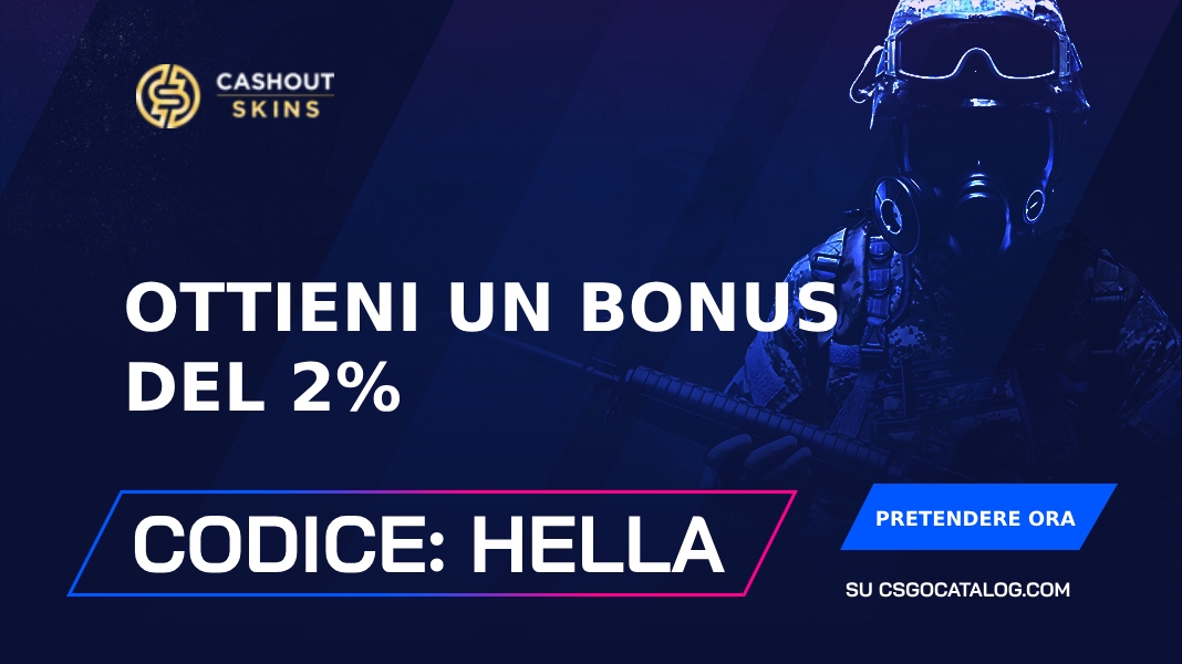 cashoutskins codice promozionale