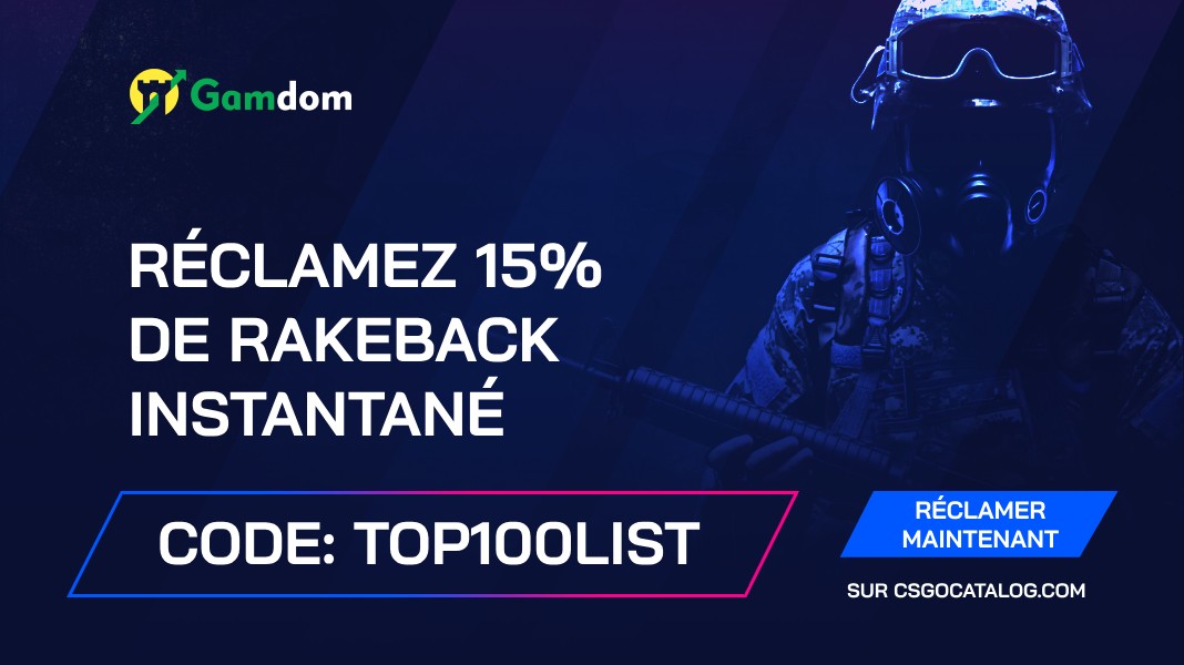 Code promo Gamdom
