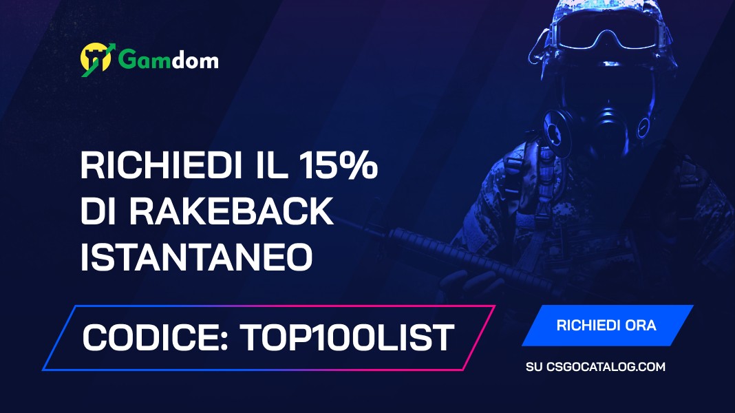 Codice promozionale Gamdom