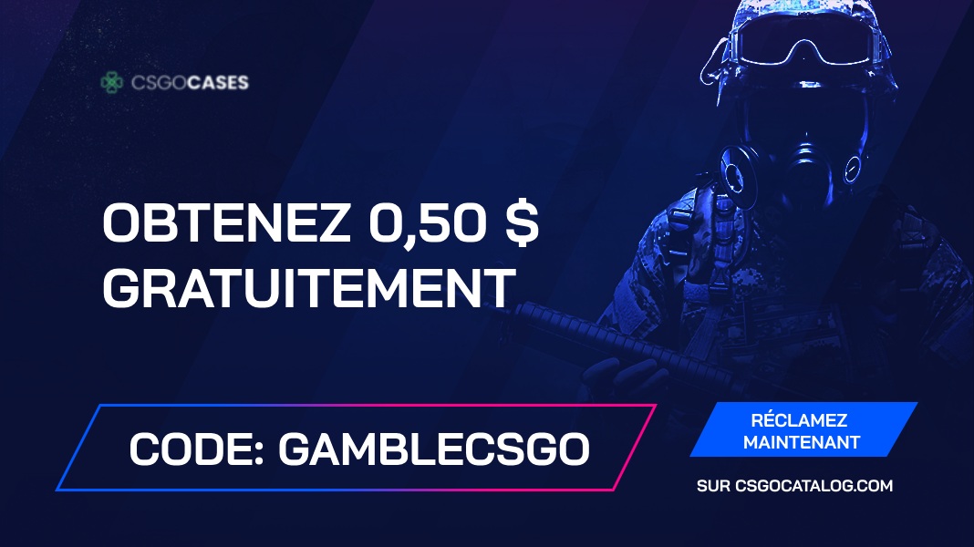 Codes promotionnels CSGOCases avec examen complet dans Mai 2026