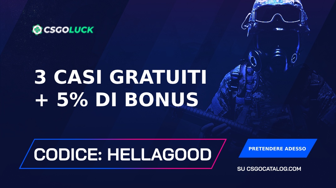 csgoluck codice promozionale