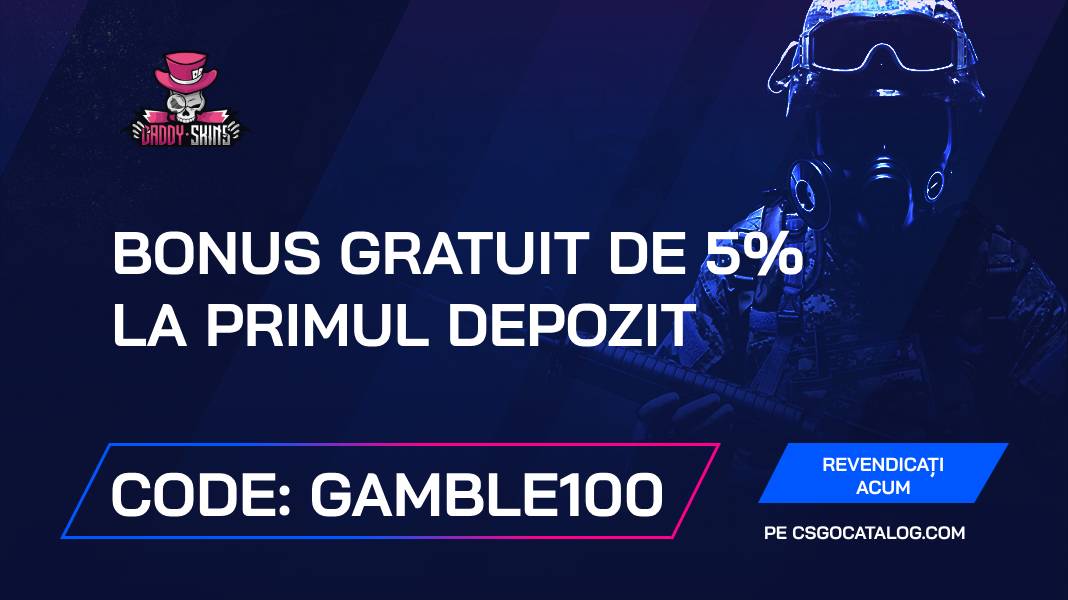Daddyskins cod promoțional