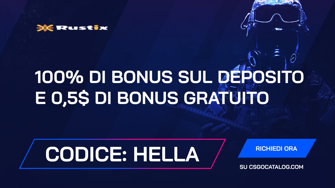 codice promozionale rustix