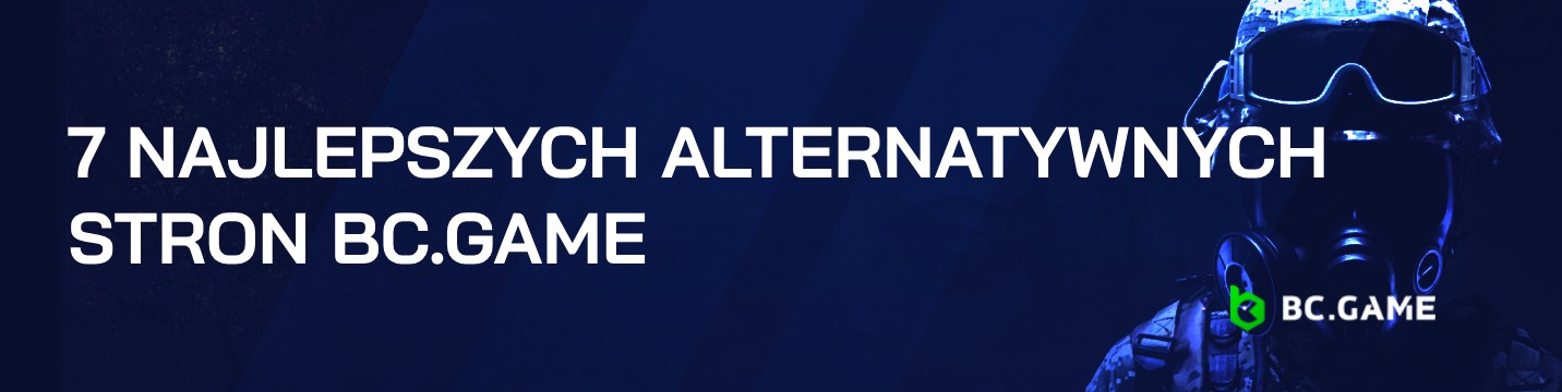 7 najlepszych alternatywnych witryn BC.Game w 2026