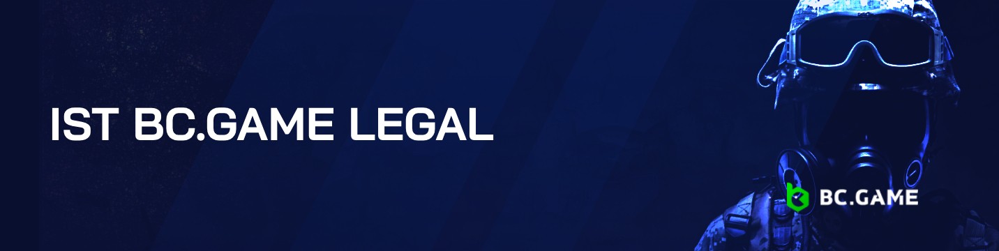 Ist BC.Game im 2026 legal