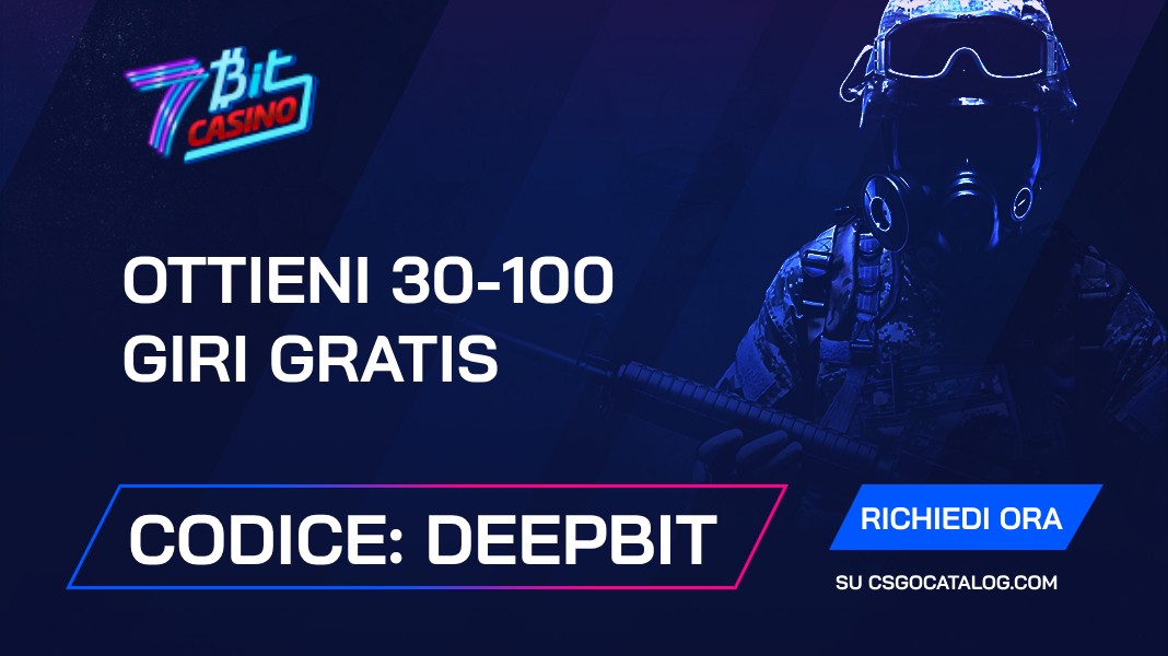 Codice Promozionale 7BitCasino 2026: Usa “DEEPBIT” per 30 – 100 Giri Gratuiti
