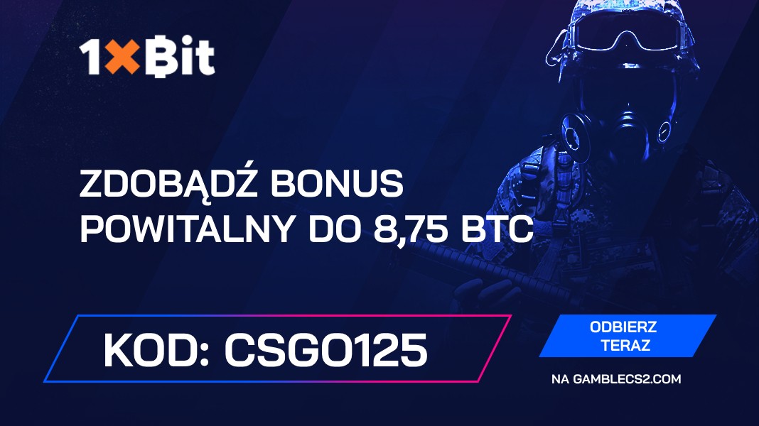 Kod promocyjny 1xBit 2026: Użyj “CSGO125” i uzyskaj bonus powitalny do 8,75 BTC